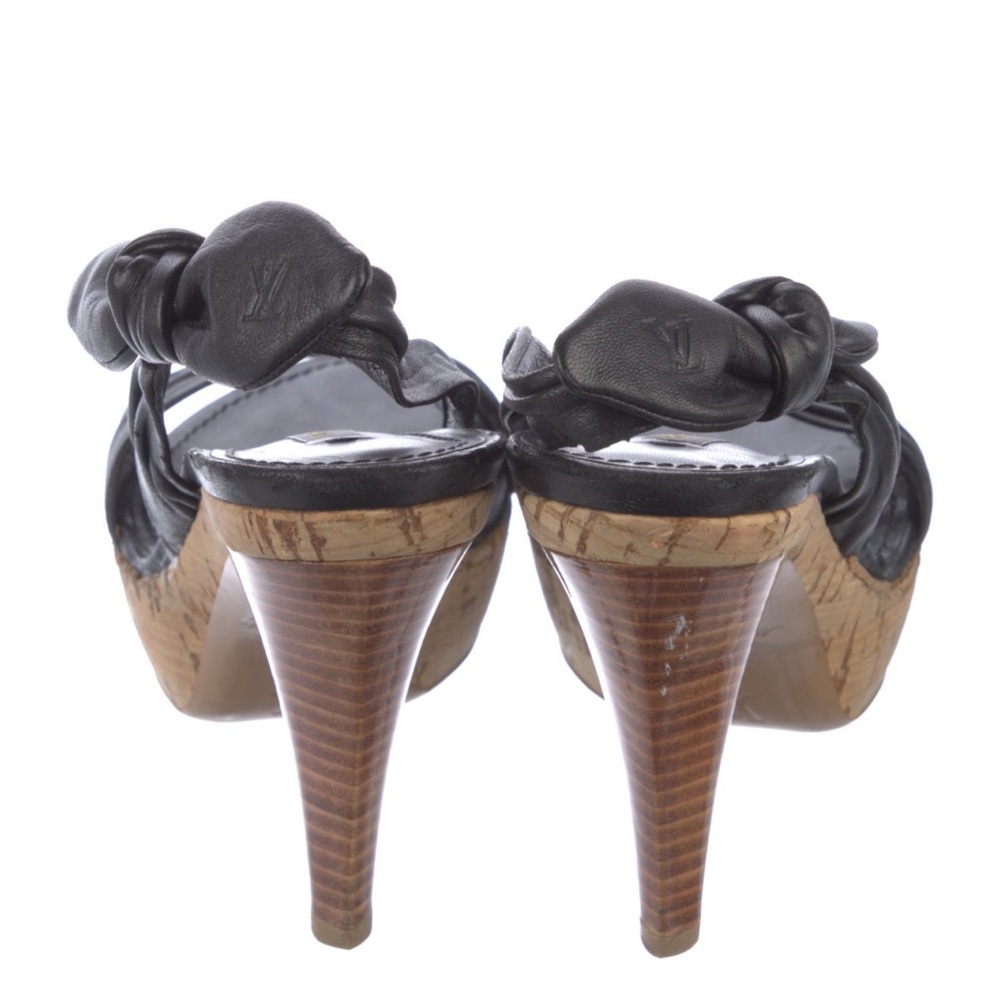 Louis Vuitton Leather Slingback sandals - Picture 5 of 6